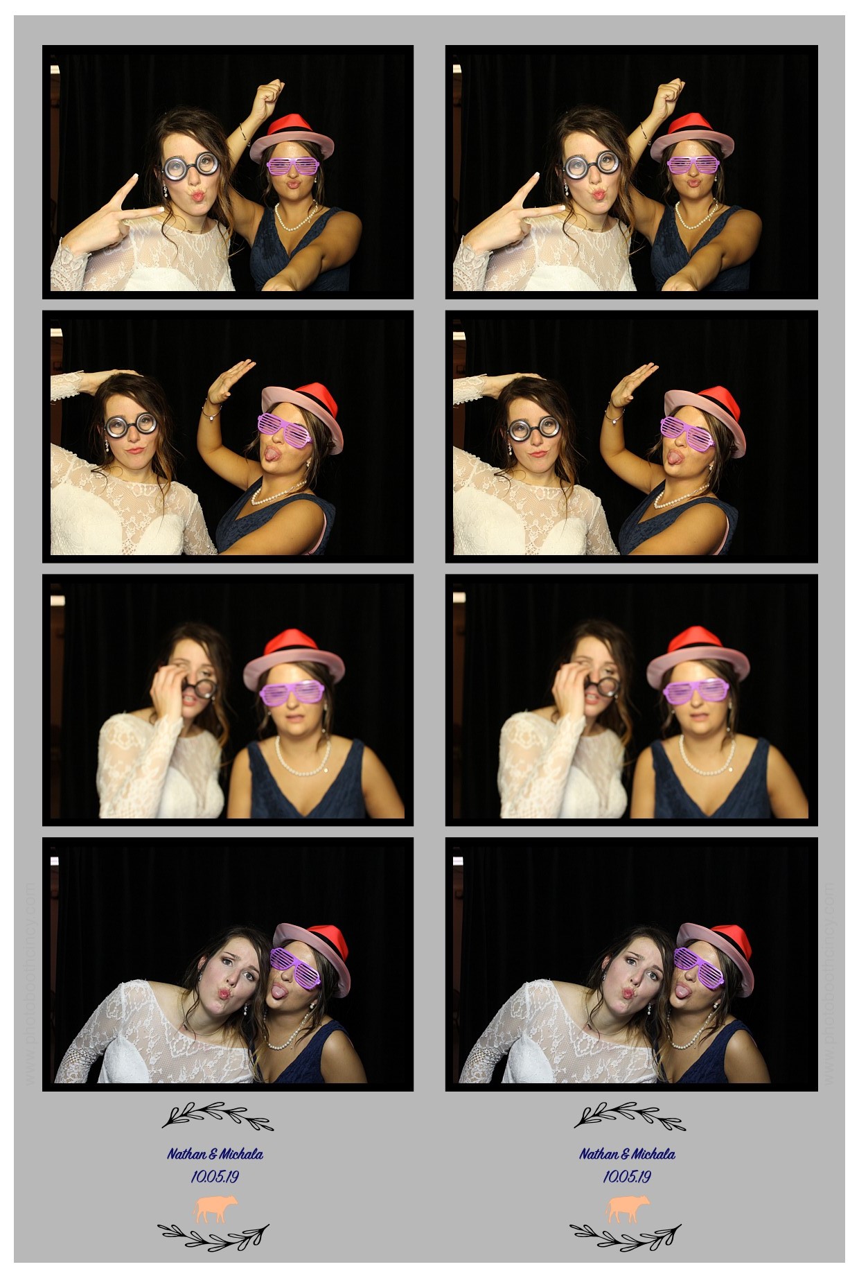 Michala Binkly & Nathan Hall Wedding Reception | View more photos from the event at gallery.photoboothcincy.com/u/PhotoBoothCincy/Michala-Binkly-Nathan-Hall-Wedding-Reception